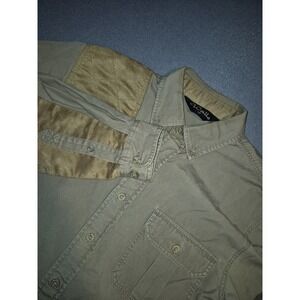 Walls Canvas Shooting Hunting Long Sleeve Button Down Shirt M Upland Game Huntin